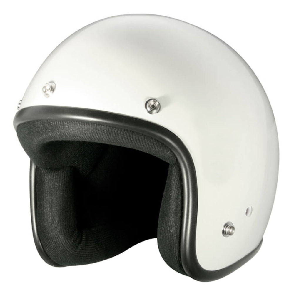 M2R 225 Classic Open Face Jet Style Helmet - White - S #1001806
