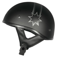 M2R Rebel Classic shorty open face helmet - Last Stand - S #1113599