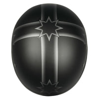 M2R Rebel Classic shorty open face helmet - Last Stand - S #1113599