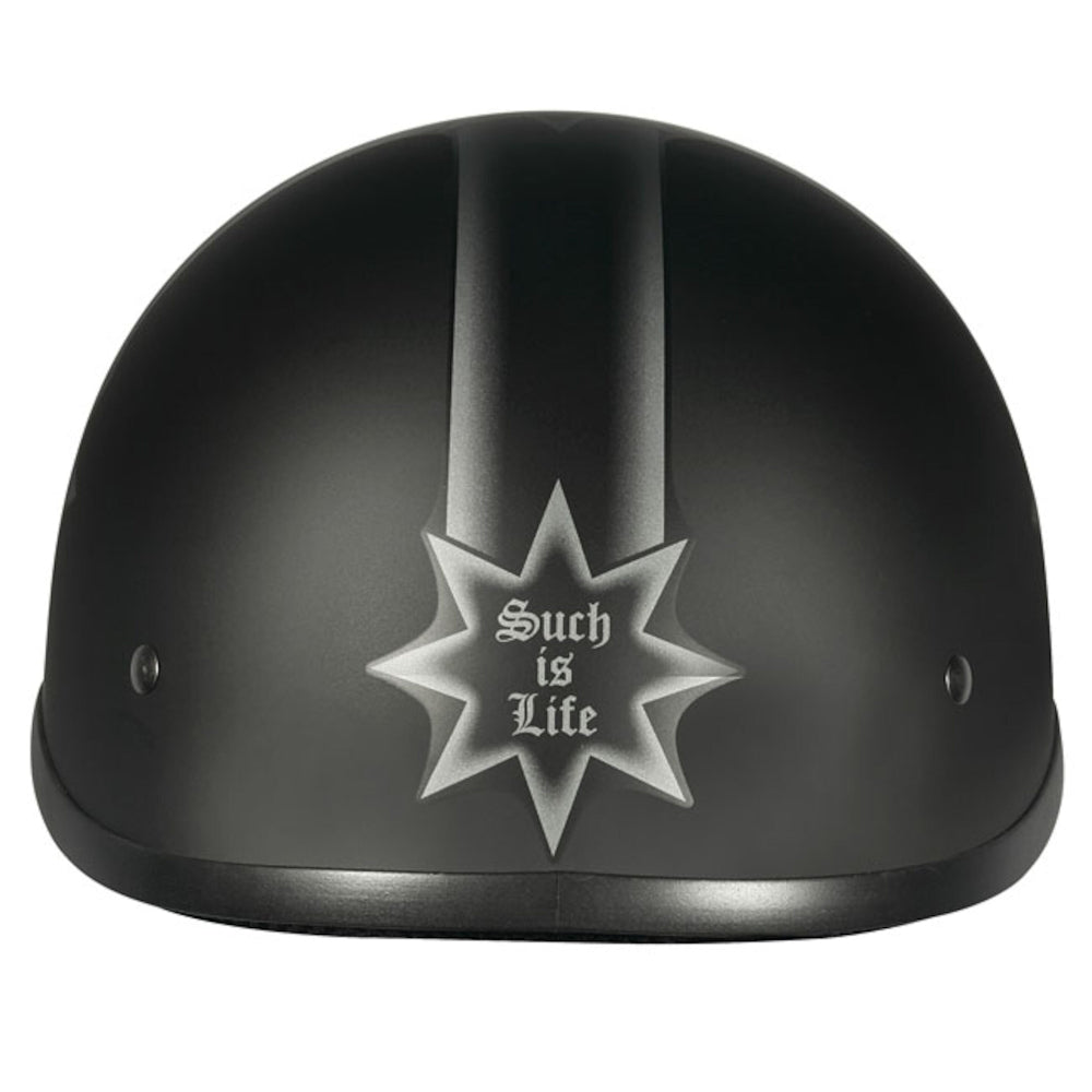 M2R Rebel Classic shorty open face helmet - Last Stand - S #1113599