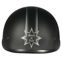 M2R Rebel Classic shorty open face helmet - Last Stand - S #1113599
