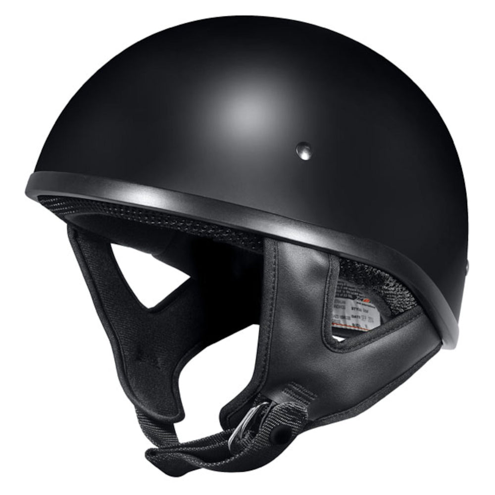 M2R Rebel Classic shorty open face helmet - Semi Flat Black - XS #1115668