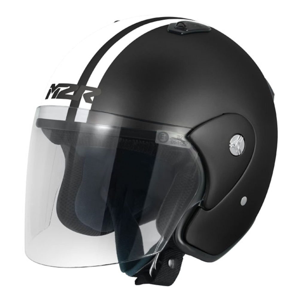 M2R 290 Lightweight Open Face Helmet Clear Visor - Urban PC-5F MB - XS #1116302