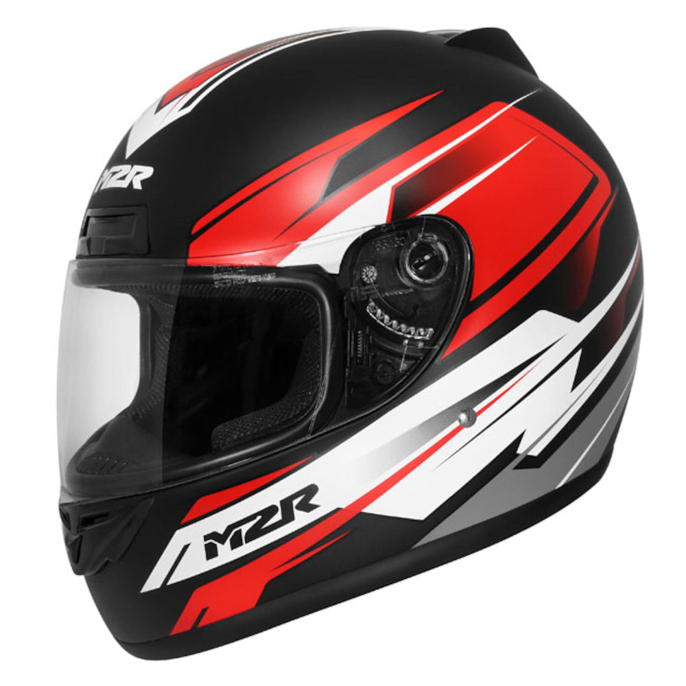 M2R M1 Full Face Motorcycle Helmet Racing ABS - CHASE PC-1F - 2XL #1118393