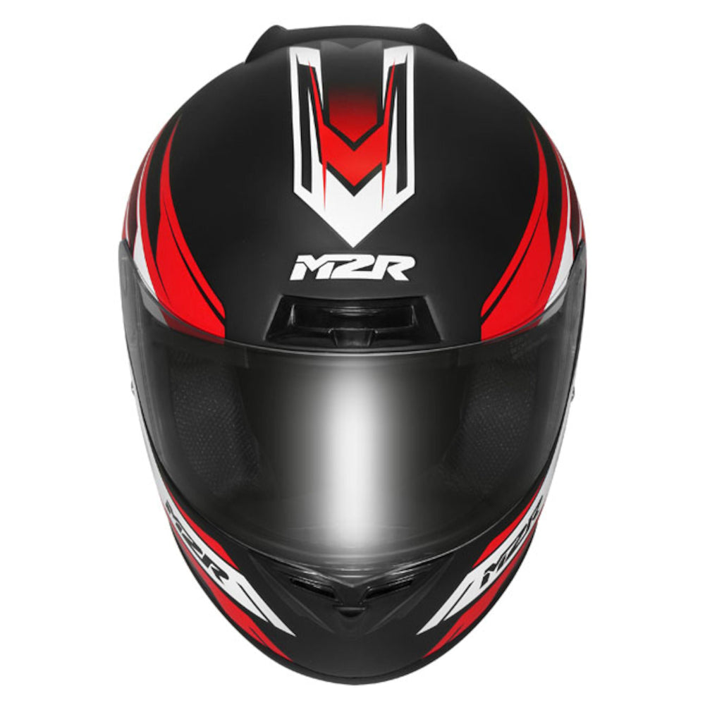 M2R M1 Full Face Motorcycle Helmet Racing ABS - CHASE PC-1F - 2XL #1118393