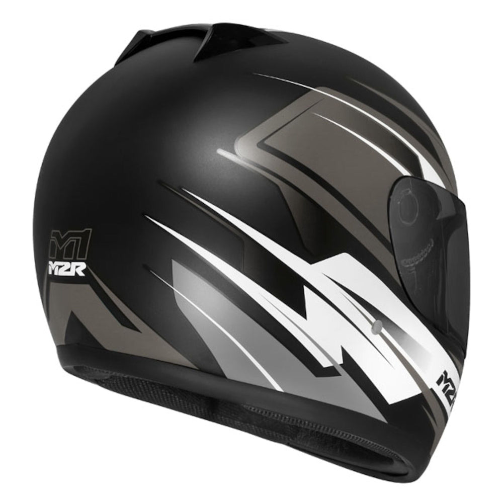 M2R M1 Full Face Motorcycle Helmet Racing ABS - CHASE PC-5F - XL #1118416