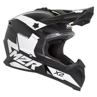 M2R X2 ECE 22.06 Certified Off-Road Race Helmet - Inverse PC-6F - XS #1120246