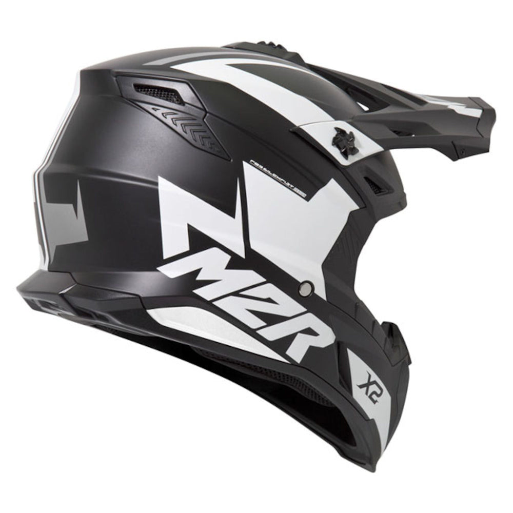 M2R X2 ECE 22.06 Certified Off-Road Race Helmet - Inverse PC-6F - XS #1120246