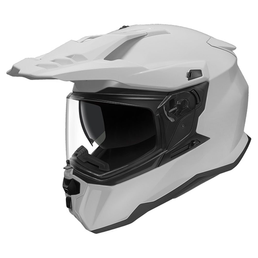 M2R Hybrid Adventure Motorcycle Helmet Dual Sport Touring - White - XS #1121774