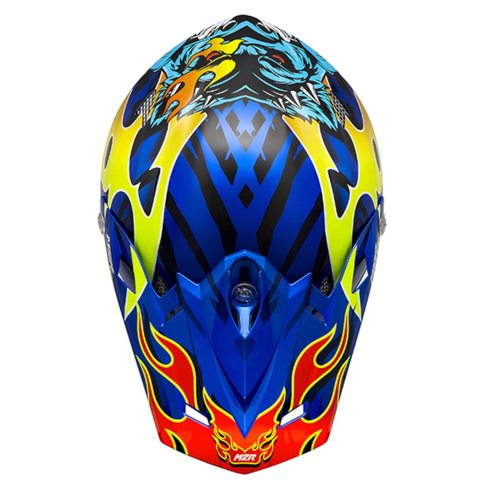 M2R X4.5 Motocross Off Road Motorcycle Helmet - Main Event PC-2 - 2XL #1121917