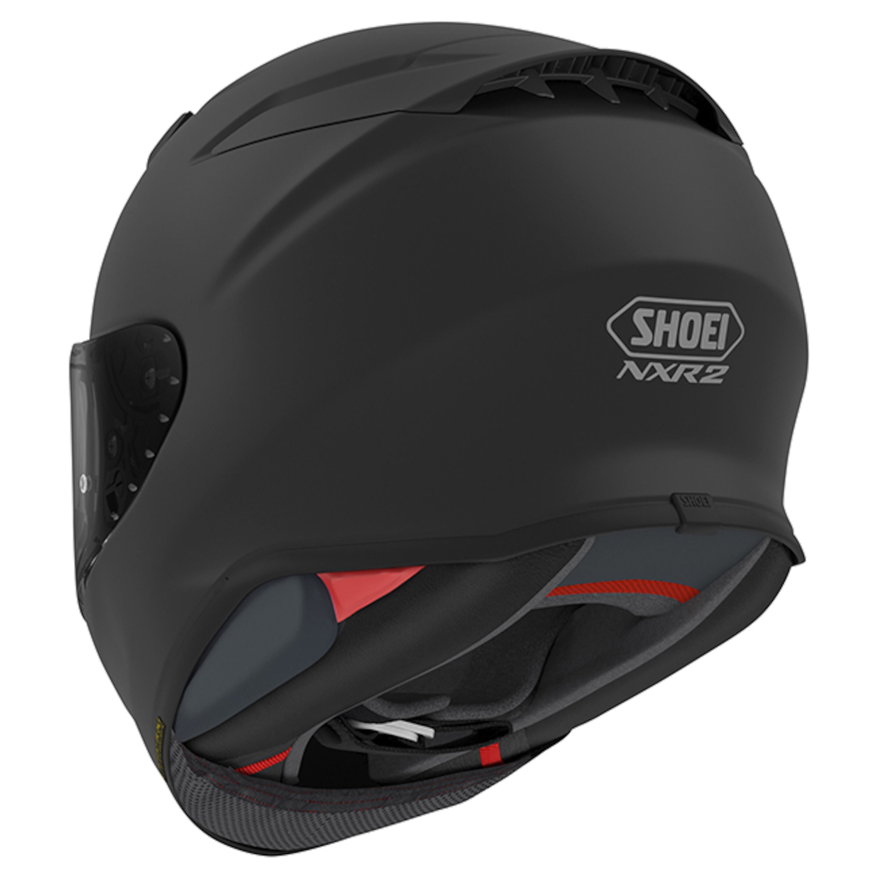Shoei NXR2 Full Face Motorcycle Helmet(ECE 22.06) - Matt Black - M #1122242