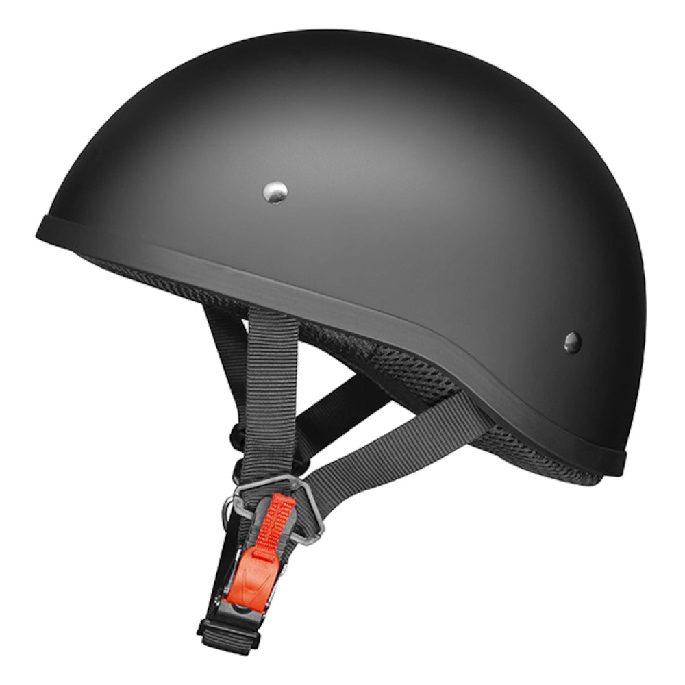 M2R Rebel Classic shorty open face helmet - Metal Black Q.Release - XL #1122398