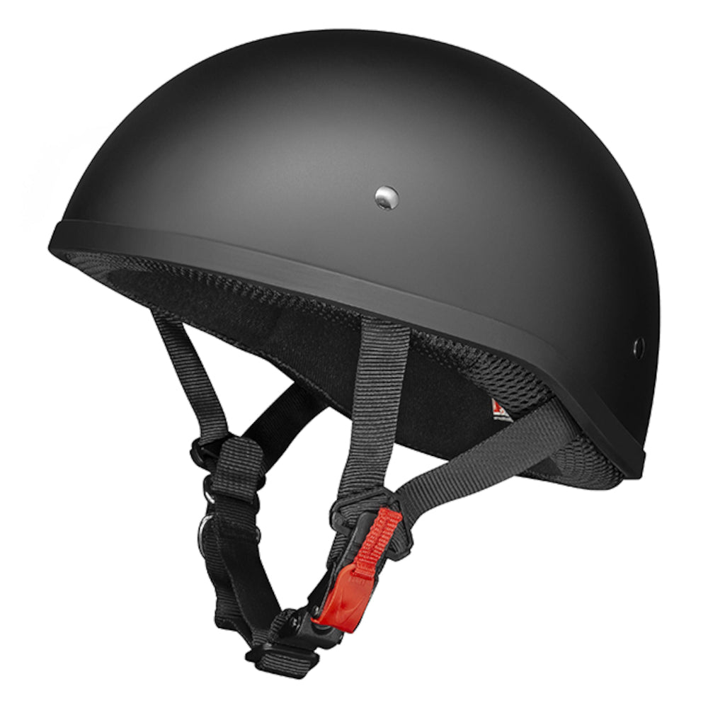 M2R Rebel Classic shorty open face helmet - Metal Black Q.Release - XL #1122398