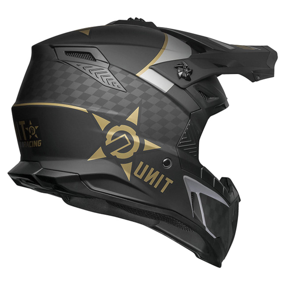 M2R X2 ECE 22.06 Off-Road Race Helmet - Unit Racing PC9F - 2XL #1123007