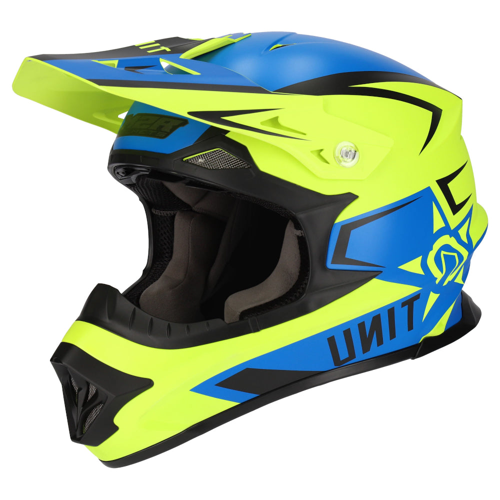 M2R EXO MX Motocross Off Road Motorcycle Helmet - Protech PC-2F - XS #1123014