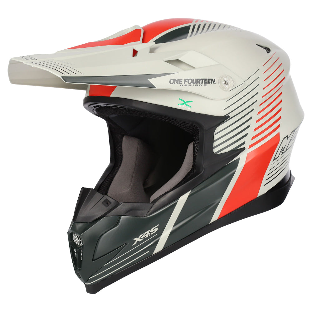 M2R X4.5 MX Motocross Off Road Motorcycle Helmet - Spectrum PC-1F - XS #1123774