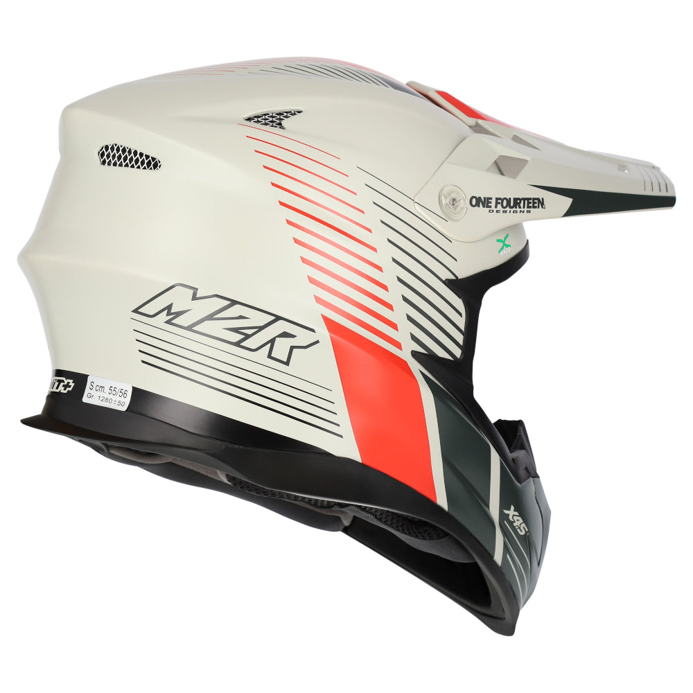 M2R X4.5 MX Motocross Off Road Motorcycle Helmet - Spectrum PC-1F - XS #1123774