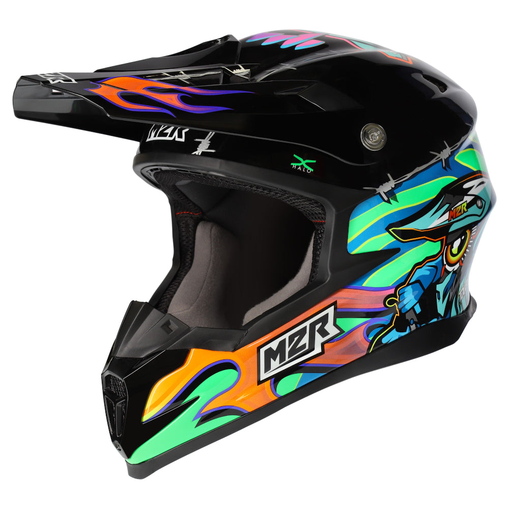 M2R X4.5 MX Motocross Off Road Motorcycle Helmet - TDUB INSIGHT - XS #1123825