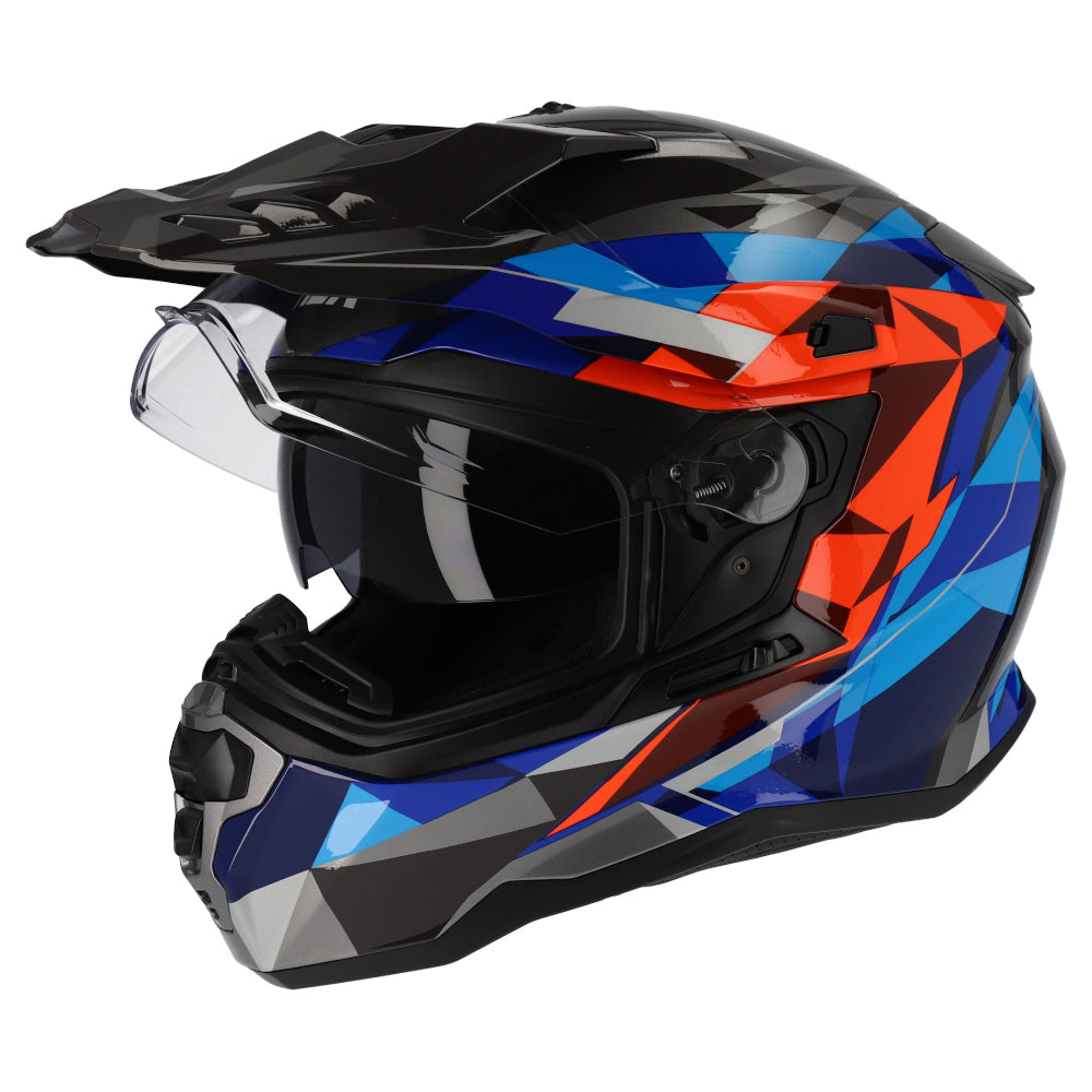 M2R Hybrid Adventure Helmet Dual Sport Touring - Poly PC-1 - XS #1124623