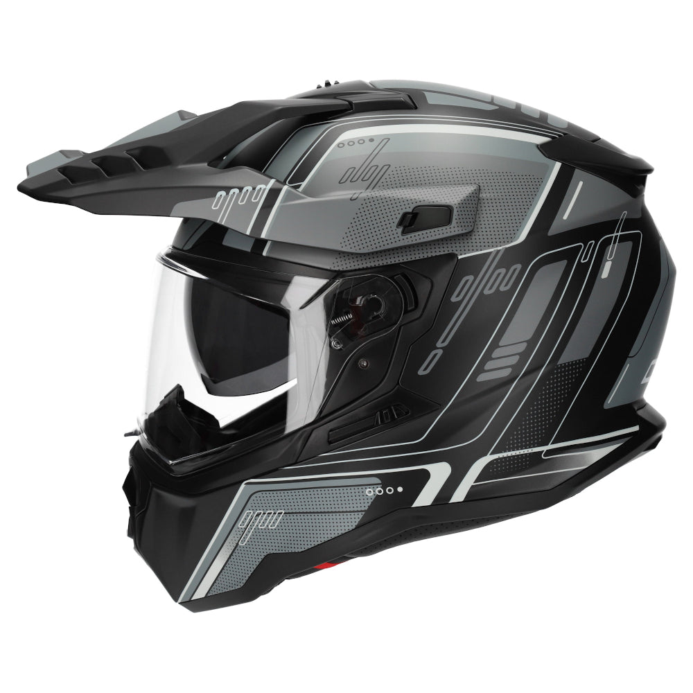 M2R Hybrid Adventure Helmet Dual Sport Touring - Trooper PC-5F - XS #1124629
