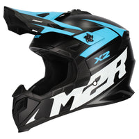 M2R X2 ECE 22.06 Certified Off-Road Race Helmet - Charger PC-2F - XS #1124875