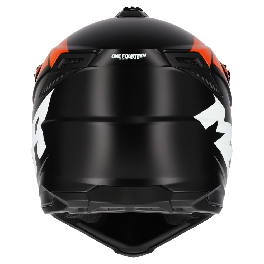 M2R X2 ECE 22.06 Certified Off-Road Race Helmet - Charger PC-8F - 2XL #1124896