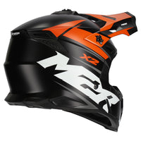 M2R X2 ECE 22.06 Certified Off-Road Race Helmet - Charger PC-8F - 2XL #1124896