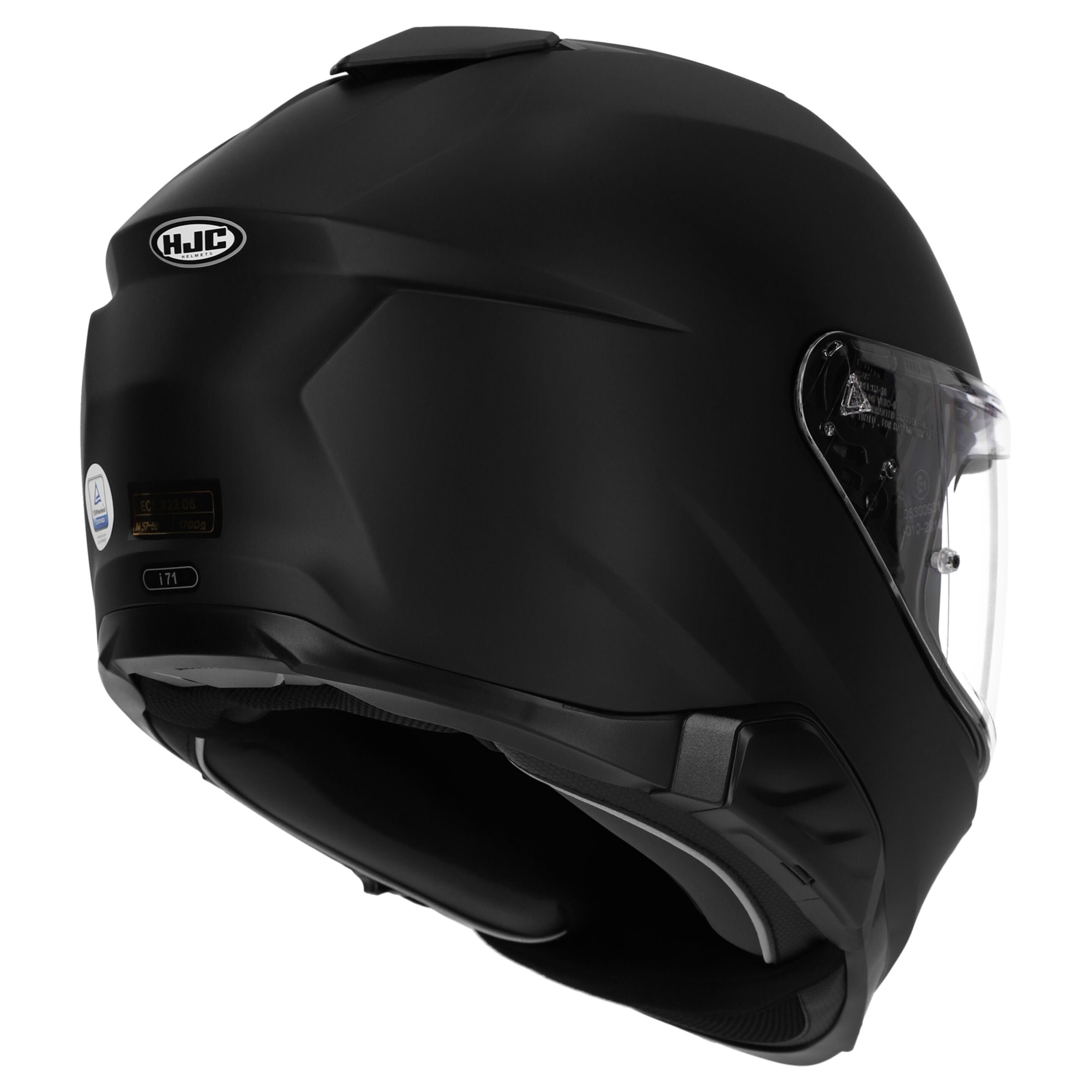 HJC I71 ECE 22.06 Certified Full Face Helmet - S.F BLACK - M #1125344