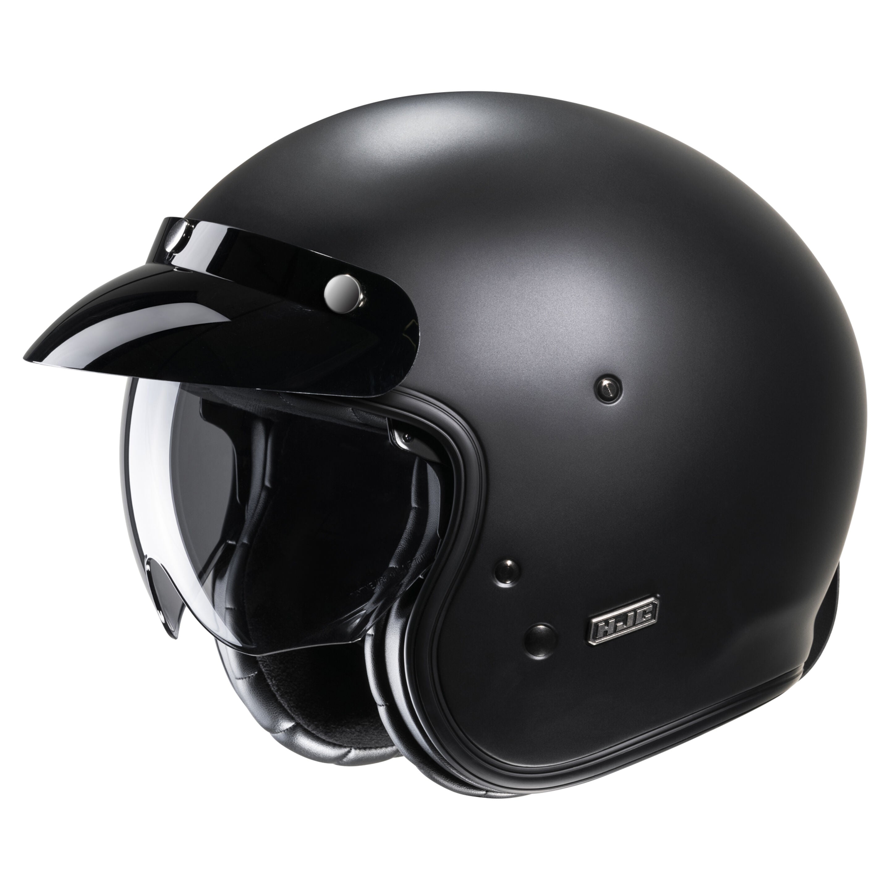 HJC V31 ECE 22.06 Certified Open Face Helmet - S.F BLACK - L #1125445