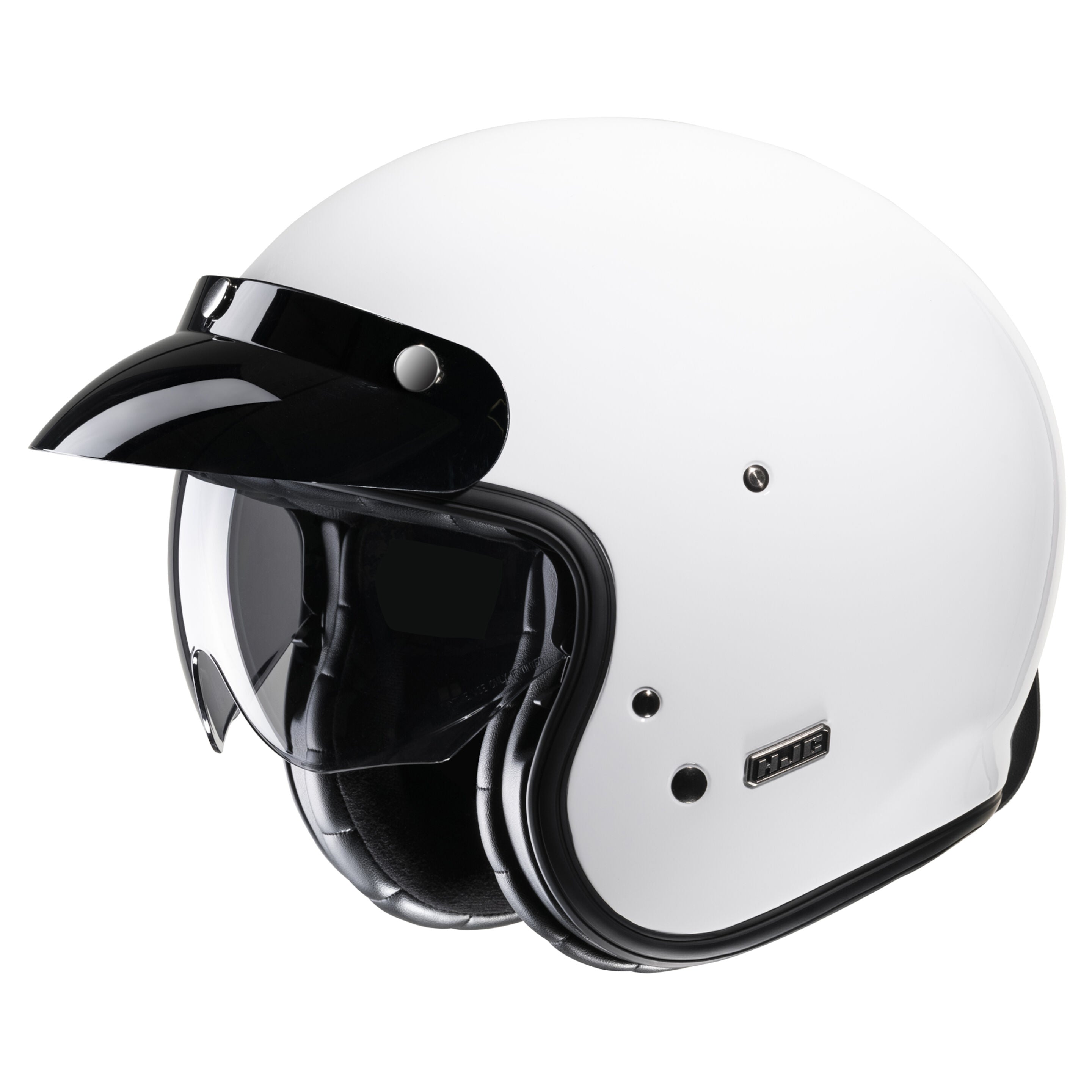 HJC V31 ECE 22.06 Certified Open Face Helmet - WHITE - XS #1125448