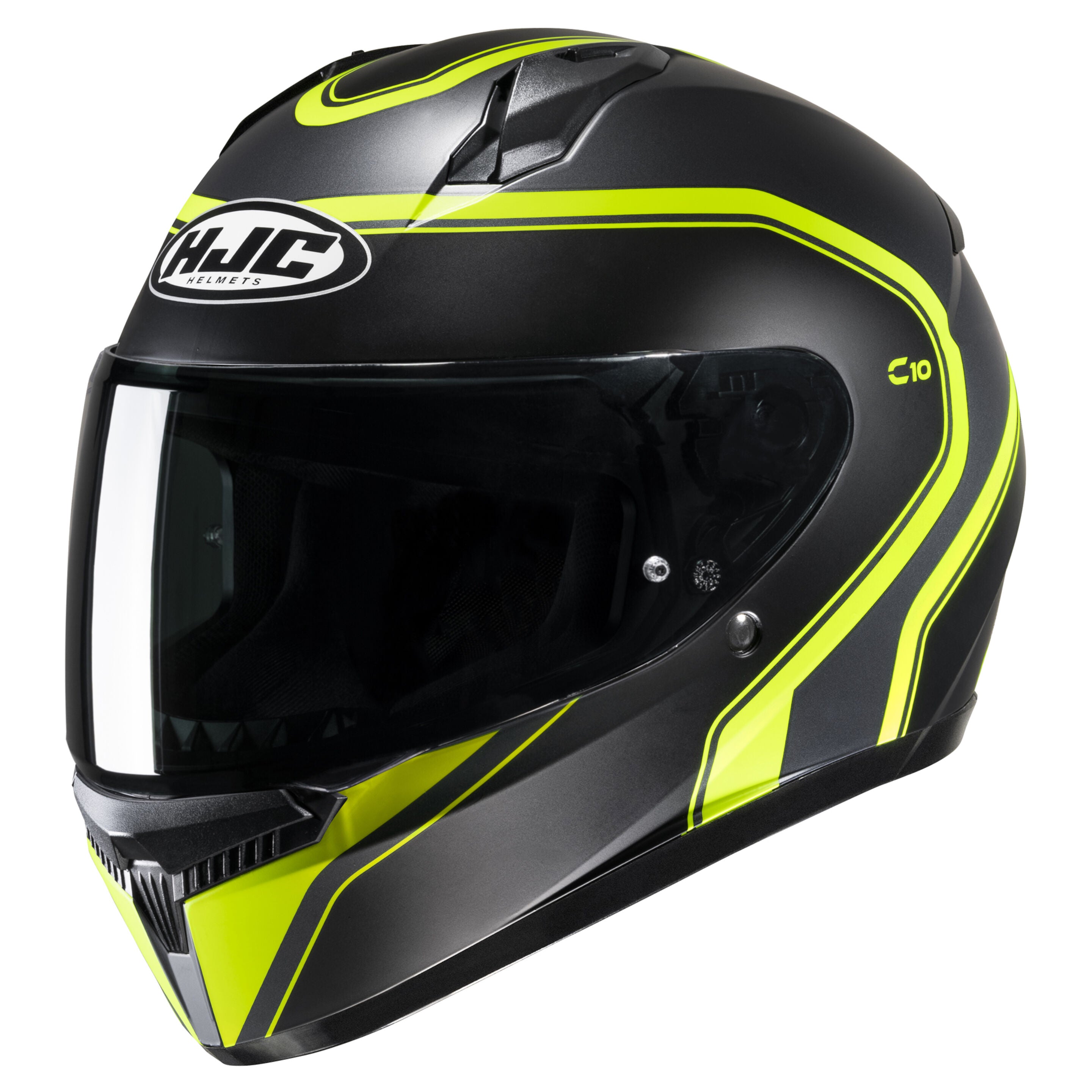 HJC C10 ECE 22.06 Full Face Helmet - ELIE MC-3HSF - 2XS #1125609