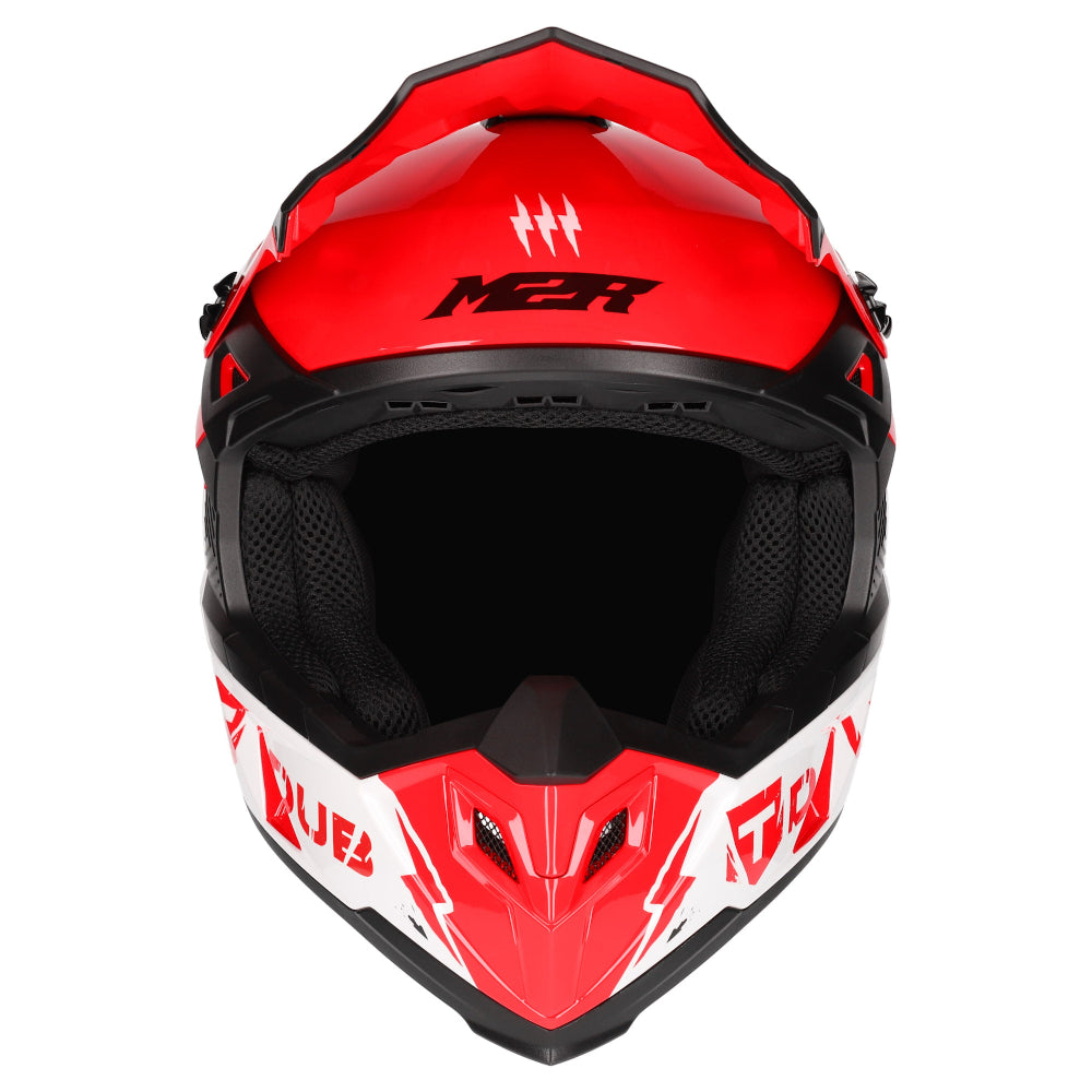M2R X2 ECE 22.06 Certified Off-Road Race Helmet - TDUB PC-1 - XL #1126019