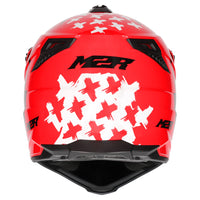 M2R X2 ECE 22.06 Certified Off-Road Race Helmet - TDUB PC-1 - XL #1126019