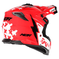M2R X2 ECE 22.06 Certified Off-Road Race Helmet - TDUB PC-1 - XL #1126019