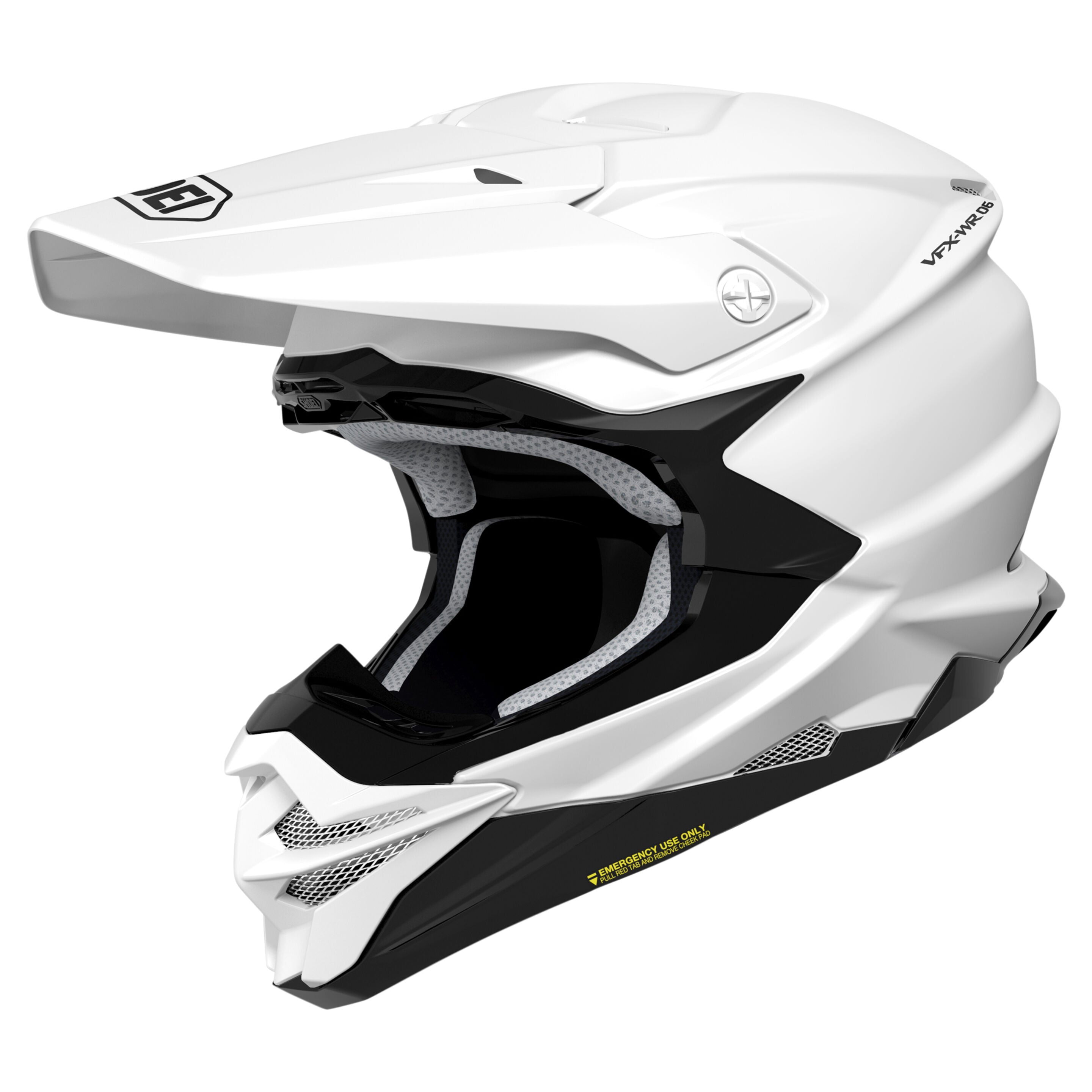 Shoei VFX-WR06 Professional Off Road Helmet - White - S #1126161