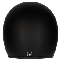 M2R Prime Open Face Motorcycle Helmet - Matt Black Studs - M #1126348