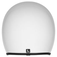 M2R Prime Open Face Motorcycle Helmet Low Slung Fit - White Studs - 2XL #1126363