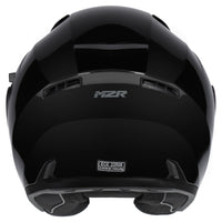M2R Orbit ECE22.06 Certified Open Face Helmet - Black - XS #1126720