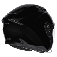 M2R Orbit ECE22.06 Certified Open Face Helmet - Black - XS #1126720