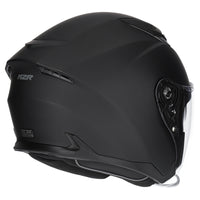 M2R Orbit ECE22.06 Certified Open Face Helmet - Matt Black - M #1126728