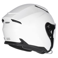 M2R Orbit ECE22.06 Certified Open Face Helmet - White - L #1126735