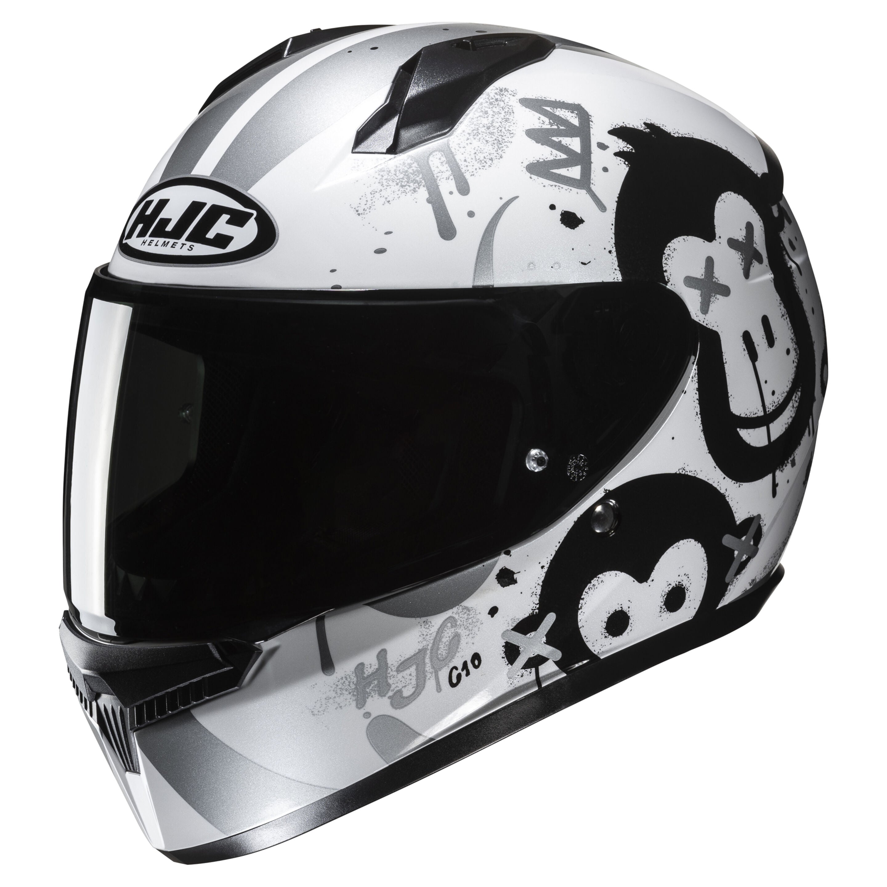 HJC C10 ECE 22.06 Full Face Helmet - GETI MC10 - 2XS #1126874