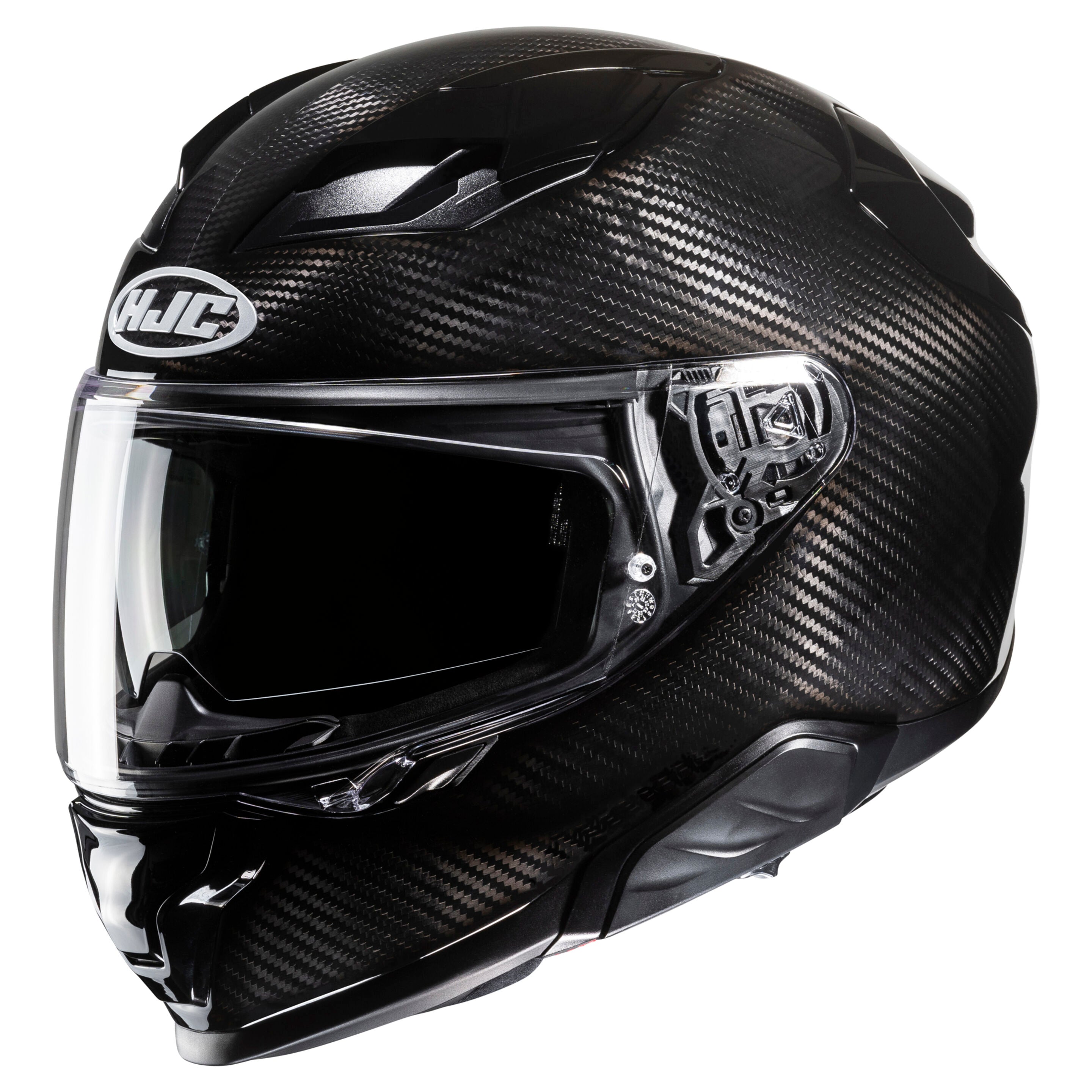 HJC F71 ECE 22.06 Certified Carbon Full Face Helmet - SOLID BLACK - M #1126992