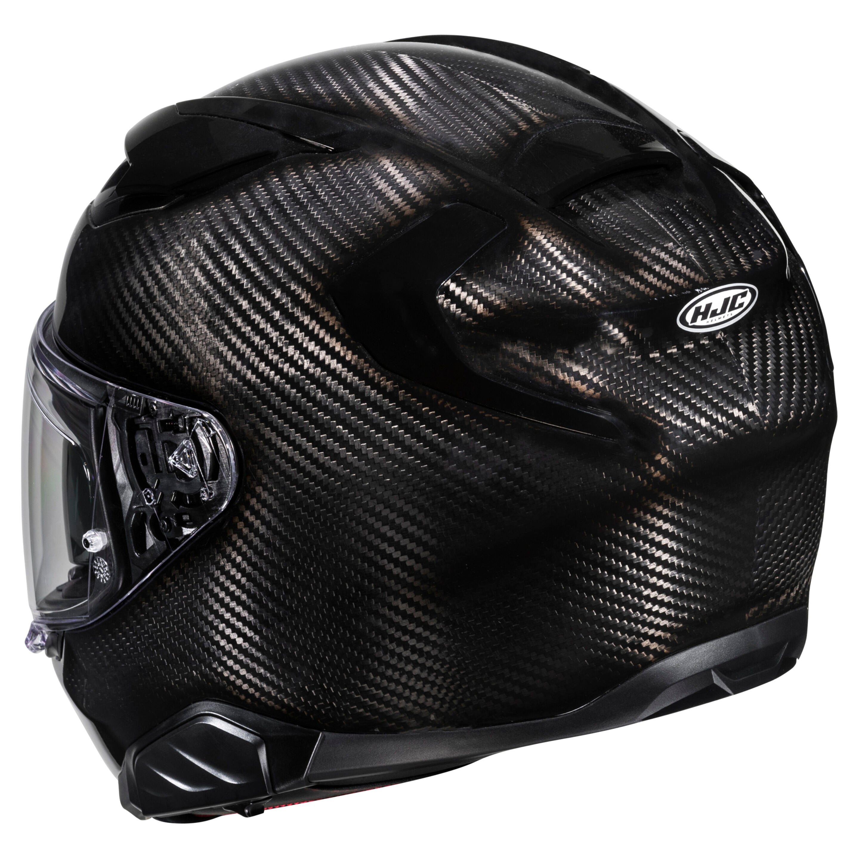 HJC F71 ECE 22.06 Certified Carbon Full Face Helmet - SOLID BLACK - M #1126992