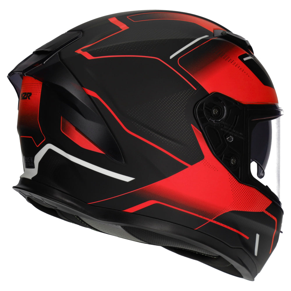 M2R Sabre ECE 22.06 Certified Full Face Helmet - Inception PC-1F - M #1127243