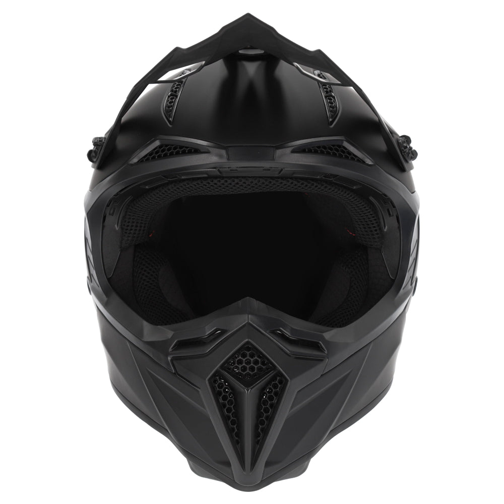 M2R X2.1 Youth ECE 22.06 Lightweight MX Helmet - Matt Black - YS #1127307