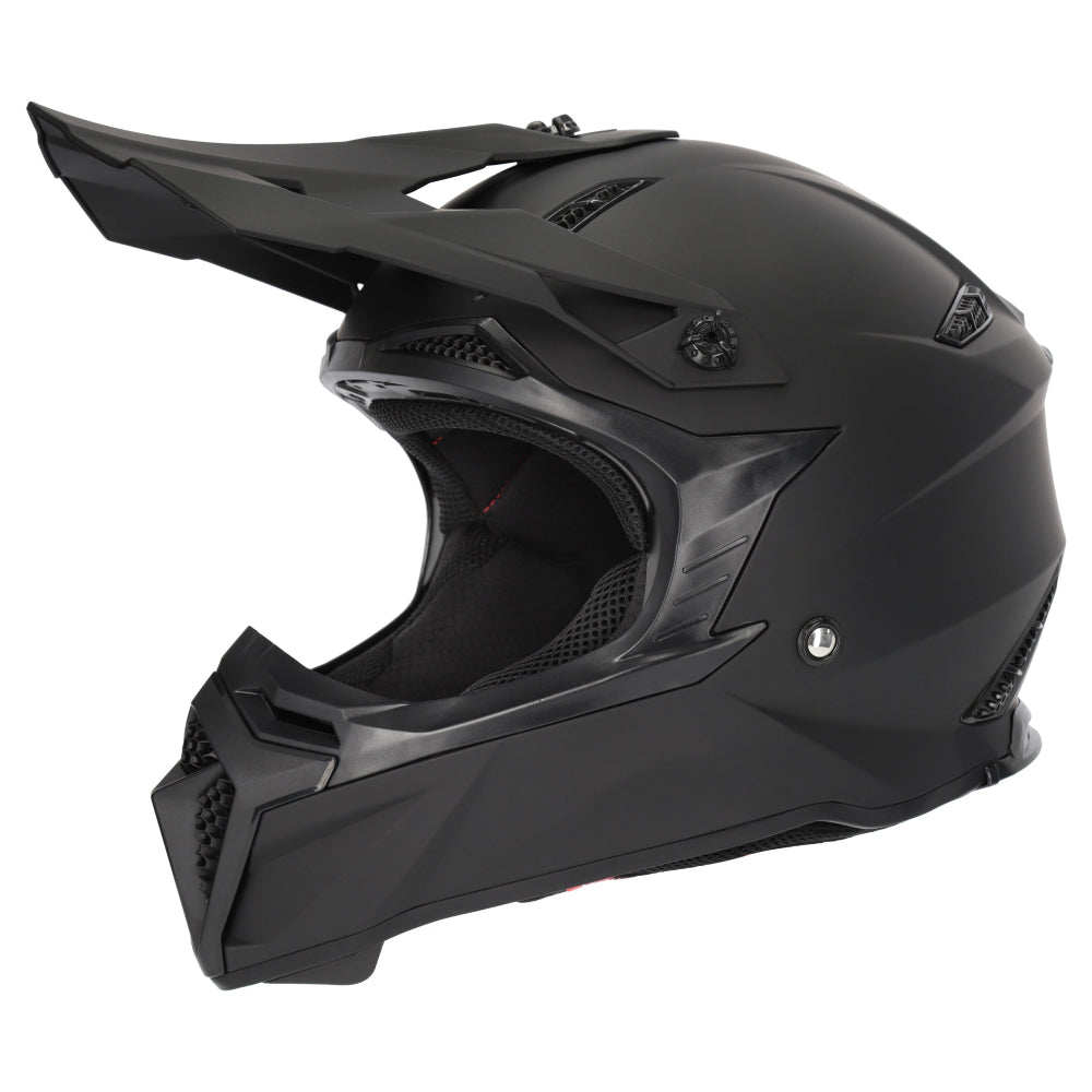 M2R X2.1 Youth ECE 22.06 Lightweight MX Helmet - Matt Black - YS #1127307