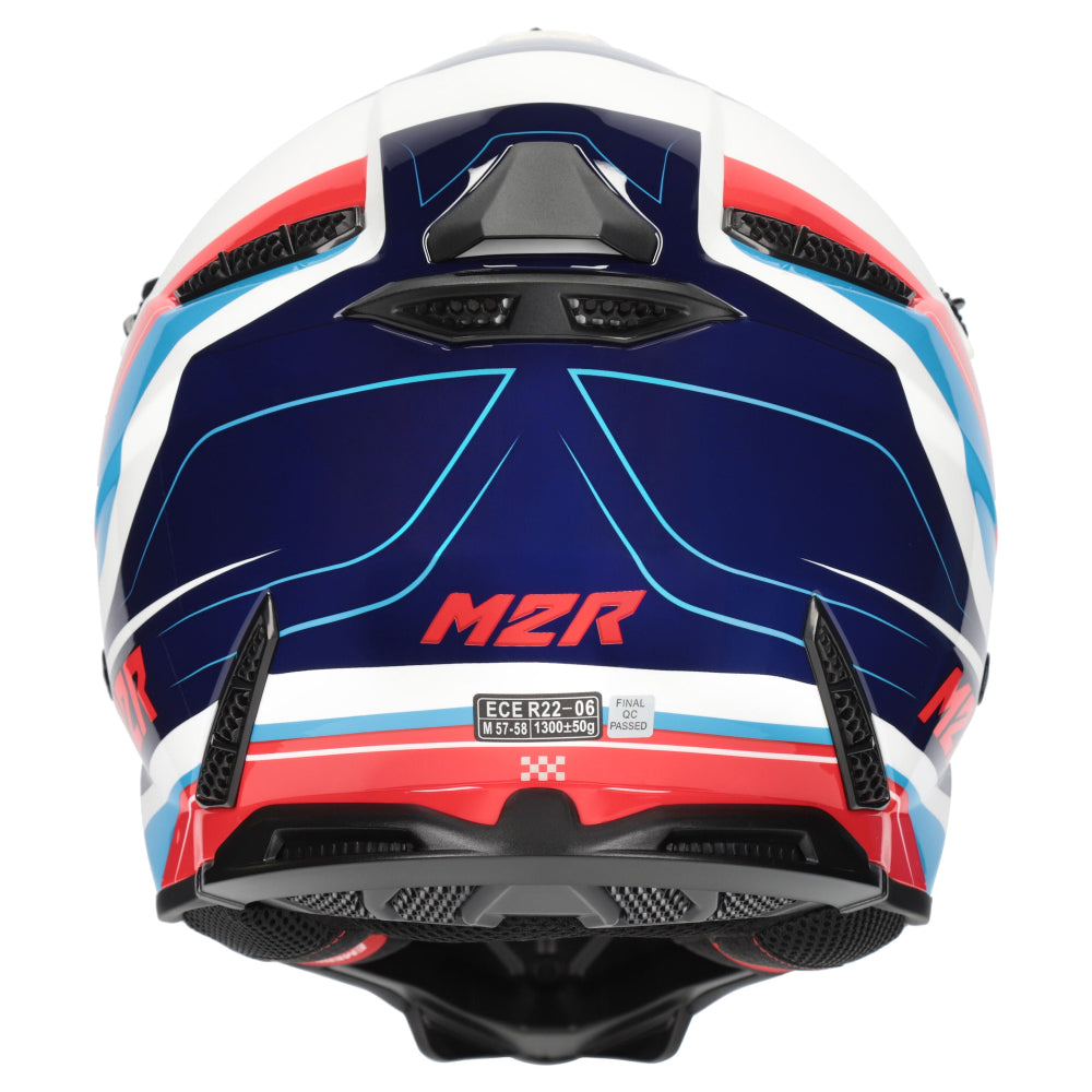 M2R X2.1 ECE 22.06 Lightweight Motocross Helmet - Pulse PC-2 - XL #1127289