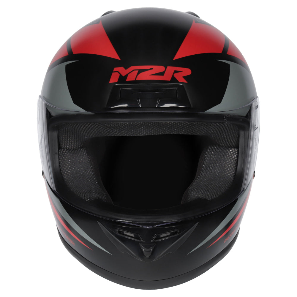 M2R M1 Full Face Motorcycle Helmet Racing ABS - CARVE PC-1F - M #1128103