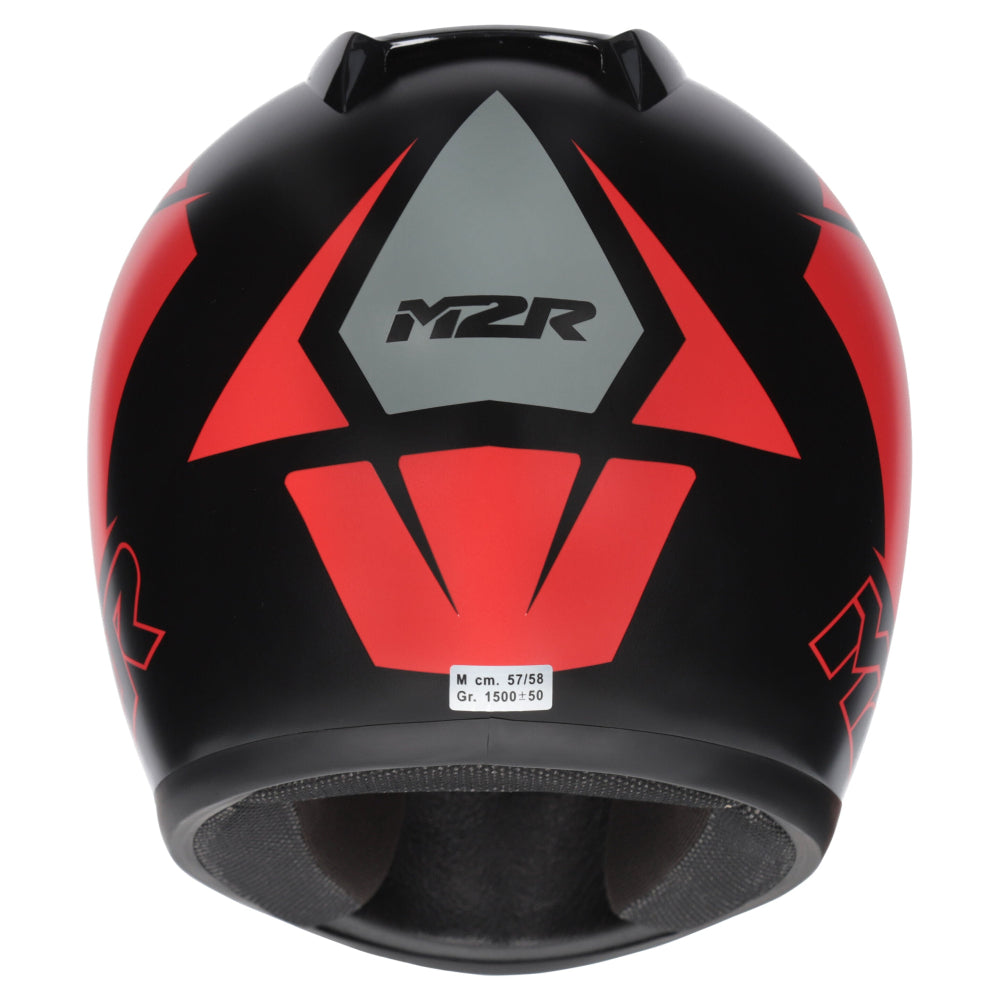 M2R M1 Full Face Motorcycle Helmet Racing ABS - CARVE PC-1F - M #1128103